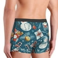 thumbnail image 5 of Balery Christmas Snowman Gift Men's Boxer Briefs, Soft and Breathable Cotton Underwear with nylon Waistband-Large, 5 of 9