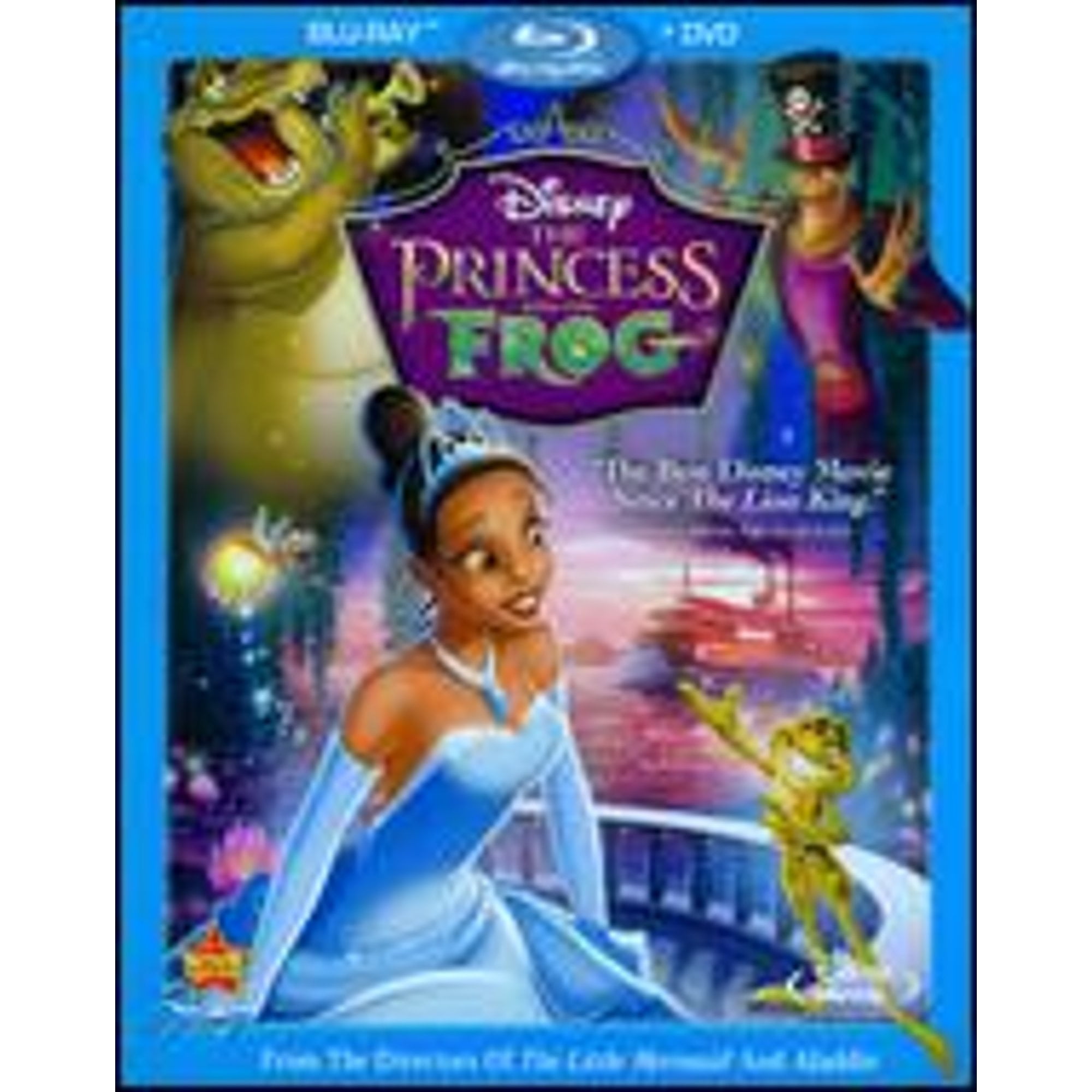 Disney s The Princess and the Frog Blu ray DVD Digital Copy Kids Family Movie Walmart