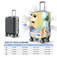 thumbnail image 6 of Lsque Bluey Printed Luggage Cover, Travel Luggage Protector,Scratch and Dirt Resistant, Fits 18-32 Inch Luggage - X-Large, 6 of 9