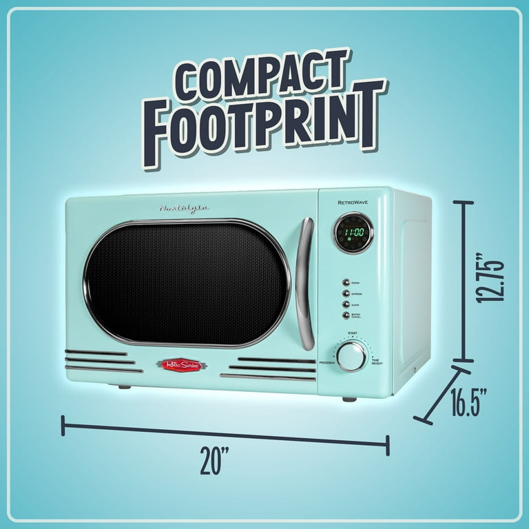 Nostalgia Electric Retro Microwave 電子レンジ Amazon.com: Nostalgia Retro Compact Countertop Microwave