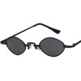 thumbnail image 2 of GFDYREE Unisex Sunglasses Retro Red Drive Holiday Oval Non-Polarized UV400, 2 of 4