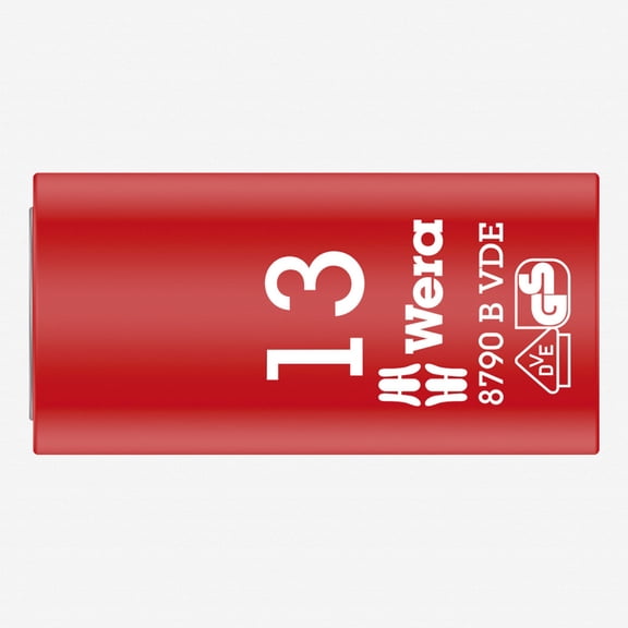 Wera 004957 13 x 3/8" VDE Socket