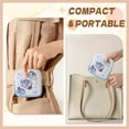 thumbnail image 5 of GASTROPOD 2Pcs Period Bag,Pu Leather Cat Pattern Period Pouch for Pads,Sanitary Napkins,Small Tampons,Portable Pad Bag for Ladies First Period Gifts,Mix1, 5 of 7
