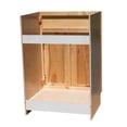thumbnail image 3 of 18x16 Raised Panel Oak Bathroom Vanity - 18" x 16" x 34 1/2", 3 of 3