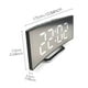 thumbnail image 5 of Reloj despertador electrónico Pantalla LCD grande Reloj despertador Función de repetición Luz de fondo Verde, 5 of 9
