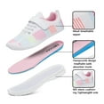 thumbnail image 2 of Kids White Sneakers for Boys Girls Running Shoes Lightweight Sport 4.5, 2 of 7