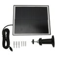 thumbnail image 2 of 6W Solar Panel  With IP65 Waterproof Design, High Efficiency, Monocrystalline Silicon, For Family Surveillance System, 2 of 8