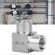 thumbnail image 3 of BSPP Double Female Thread Elbow Connector Right Angle Pipe Fitting Adapter for Water Air Oil1/4in, 3 of 3