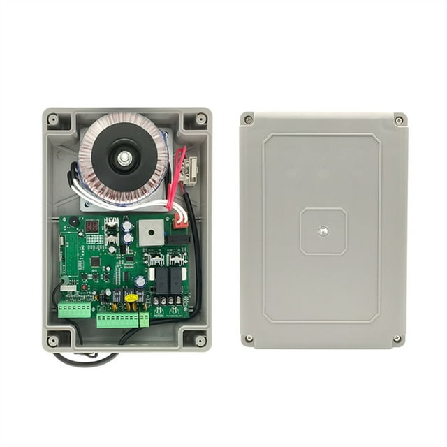 110/220 Control Box Pull Arm Door Drive Electric Swing Gate Opener Control Board Panel Automatic Gate Door Controller ,Ultra-Quiet Operation