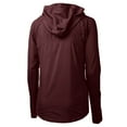 thumbnail image 3 of Women's Cutter & Buck Maroon Minnesota Golden Gophers Vault Adapt Eco Knit Hybrid Recycled Full-Zip Hoodie, 3 of 3