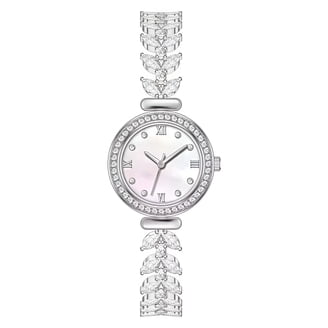 Women Wrist Quartz Bangle Watch Round Small Dial Easy Read  display picture 2