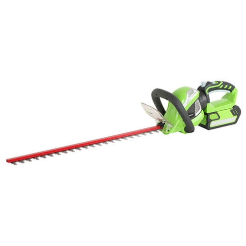Greenworks 22262 40V G-MAX Cordless Lithium-Ion 24 in. Rotating Hedge Trimmer by Generic