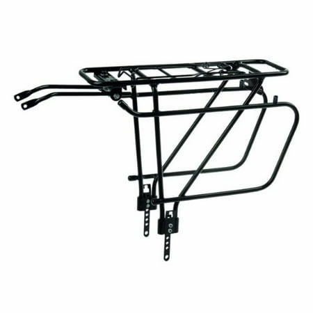 Disc Rear Rack - M-Wave Aluminum High Traveler Rear Carrier Rack, Black
