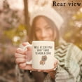 thumbnail image 3 of I Can''t I''m Busy Growing A Human Ceramic Mug 11 Ounce,Funny Pregnancy Coffee Tea Milk Mug Cup for Home Office Decor,Pregnancy Announcement Gifts for Mom to Be, Funny Mom to Be Gift, 3 of 5