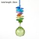 thumbnail image 2 of Atrapasueños de luz solar, colgante de cristal, iluminación geométrica para el hogar de estilo europeo, decoración de regalo, 2 of 5