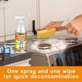 thumbnail image 2 of Kitchen Cleaner Spray Foam Grease Degreaser Remove Agent 1-3Pc Dirt Oil, 2 of 9