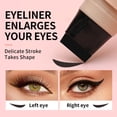thumbnail image 5 of Rotating Eyeliner Stamp Pen, Winged Cat Eye Liquid Eyeliner, Waterproof & Smudgeproof, Long Lasting, Beginner-Friendly Makeup, Black and Brown Eyeliner Stamp for Women, 1ml Makeup Organizers, 5 of 6