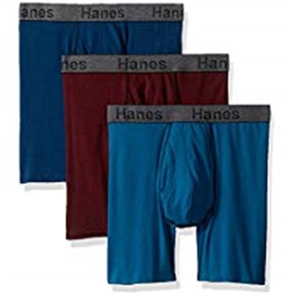 Boxer Stretch en Coton Ultra Doux pour Homme - Pack de&44; Assorti - Grand