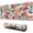 Pioneer Flower Floral-2, variant on Long Mouse Pads for Desk,Pioneer Flower Floral Print Pattern Desk Mats on Top Of Desks, Desk Mouse Pad Extra Large with 3mm Non-Slip Base and Stitched Edge for Gaming,Office,Work,Home 47.3"x23.6"