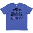 thumbnail image 3 of Inktastic Gammy Loves Me Grandchild Youth T-Shirt, 3 of 5