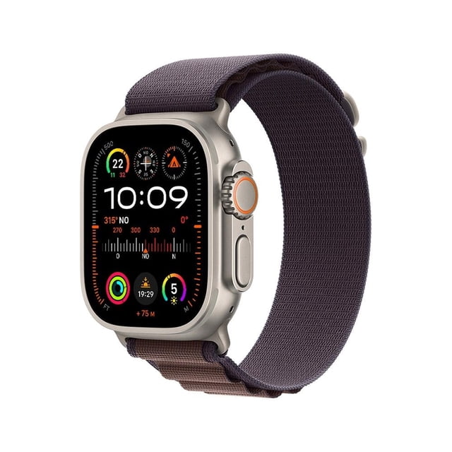 Smartwatch Apple Ultra 2 (GPS + Cellular) Caja de titanio 49MM correa Loop Alpine Café talla L