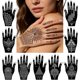 thumbnail image 1 of Kit de Plantillas para Tatuajes de Henna XMASIR 9 Hojas Reutilizables de Mehndi, 1 of 8