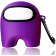 thumbnail image 1 of Coque pour Airpods PRO, IBAOLEA Mode Takis Design Animation, Coque de Protection en Silicone Luxueuse et Douce, Adaptée pour Airpod PRO. (PRO Takis) PRO Among Us Violet, 1 of 7