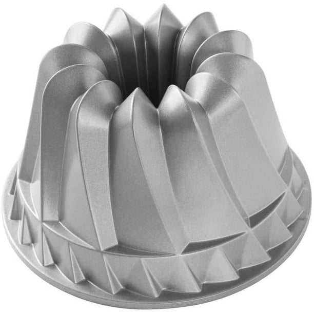 Molde para tartas NordicWare de aluminio gris fundido a presión con Revestimiento antiadherente