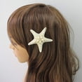 thumbnail image 3 of 2 uds. De pinzas para el pelo de estrella de mar, horquillas de resina para el pelo de estrella de mar para la playa, pinzas para el pelo de sirena, accesorios para mujeres y niñas Adepaton CDWJ389, 3 of 3