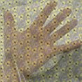 thumbnail image 3 of Taupe Tulle Curtains with Rod Pocket, Romantic Lively Meadow Inspired Spring Yard Flowers Feminine Fashion Bouquet, Sheer Drape for Wedding Party 2 Panels, 7 Sizes, Indigo Yellow Taupe, by Ambesonne, 3 of 3