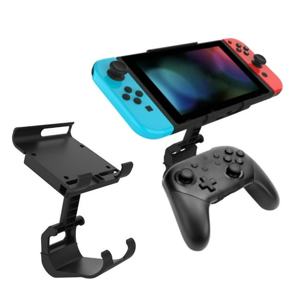 Game Controller Mount-Clip Holder Compatible with Nintendo Switch Pro Controller Gamepad Bracket for NS Switch Console Accessory