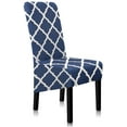 thumbnail image 1 of Dining Chair Covers Solid Color Covers for Chairs Spandex Stretch Chair Covers Universal (Color : Lake Blue-1, Size : 1pcs), 1 of 3
