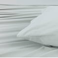 thumbnail image 6 of Chezmoi Collection Solid Light Gray 100% Washed Cotton Bed Sheet Set King Size, 4-Piece Luxury Soft Breathable 16-Inches Deep Pocket Sheets and Pillowcases Set, 6 of 9
