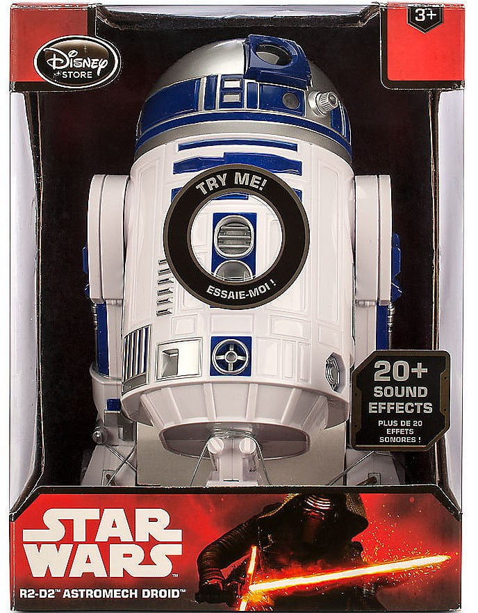 R2D2 Disney Star Wars Star Tours R2-D2 Handheld Spinning Lights & Sounds 