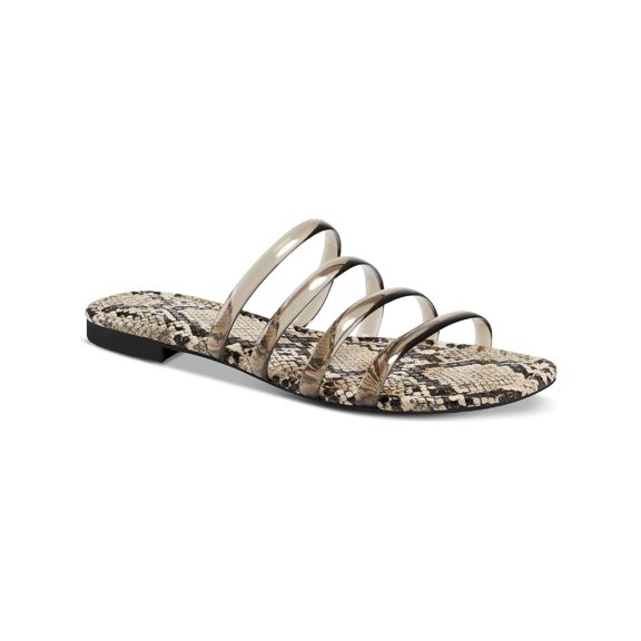 INC Womens Andee Strappy Heeled Flat Sandals