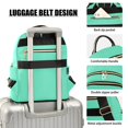 thumbnail image 4 of JIALIOU Mini Backpack Purse for Women Quilted Casual Daypack Small Travel Shoulder Bag, Spearmint, 4 of 7
