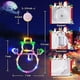 thumbnail image 4 of LOLStar Christmas Window Lights, 3 Pack Multicoloured Stocking, Snowman, Santa Hat with Suction Cup, Timer Function and Slow Fade Mode Battery Operate, 4 of 5