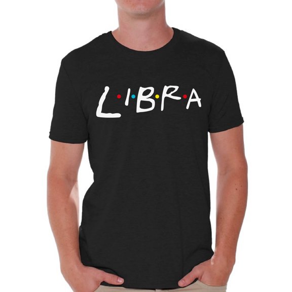 Libra Gifts for Men - Zodiac Sign Tshirts - Birthday Boyfriend Husband Dad