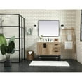 thumbnail image 6 of Elegant Kitchen and Bath 42 inch Single bathroom vanity in natural oak, 6 of 8