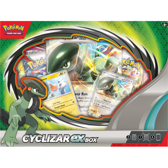 Pokémon Trading Card Games Cyclizar ex Box