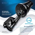 thumbnail image 5 of Detroit Axle - Rear Passenger Side Quick Strut Assembly Replacement for Hyundai Tucson Kia Sportage, 5 of 6