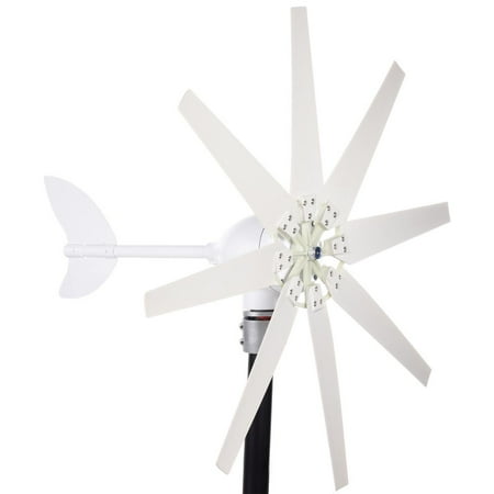 LINSHESF Vertical Wind Generator 12000W Small Wind Turbines Silent Wind Turbine Generator Kit Small Wind Turbines IP66 Waterproof Efficient Energy For Home kindness