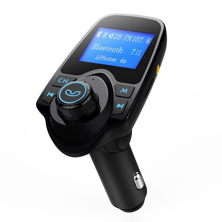 VicTsing Bluetooth FM Transmitter, Wireless InCar FM Transmitter Radio