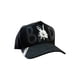 thumbnail image 1 of Vago Gorra Negra Bad Estilo Streetwear con Picos Metalicos y Gamuza, 1 of 5