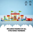 thumbnail image 4 of LEGO DUPLO Peppa Pig Supermarket Toy for Toddlers with 4 Figures Included, Creative Building Set for Preschoolers, Learning Toy That Helps Develop Fine Motor Skills, Gift for Kids Ages 2 and Up, 10434, 4 of 5
