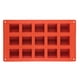 thumbnail image 1 of Molde de silicona con forma cuadrada de cubo de 15 cavidades, 1 of 8
