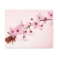 thumbnail image 4 of Single Cherry Blossom Forest Floral Nature Photography Canvas Wall Art for Home Decor Ready-to-Hang, 4 of 18