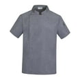 thumbnail image 1 of TISHITA Chef Coat Jacket Breathable Waiter Waitress Clothing Executive Short Sleeve Chef M, 1 of 8