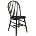 thumbnail image 2 of Winsome Windsor Chairs, 2-Pc, RTA, Black, 2 of 7