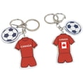 thumbnail image 1 of Yanonmyfd2026 World Cup Soccer Keychain - World Cup Pride Accessory, Football Fan Gift & Souvenir (2PCS),Canada, 1 of 48